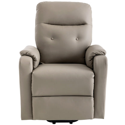 Fauteuil inclinable électrique avec massage, chauffage, positions réglables et poche latérale pour plus de commodité
