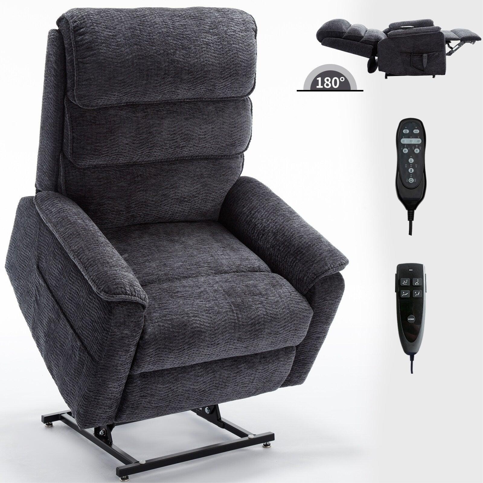 Fauteuil inclinable électrique avec télécommande