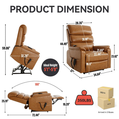 Fauteuil inclinable électrique avec télécommande