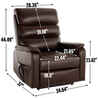 Fauteuil inclinable électrique avec télécommande