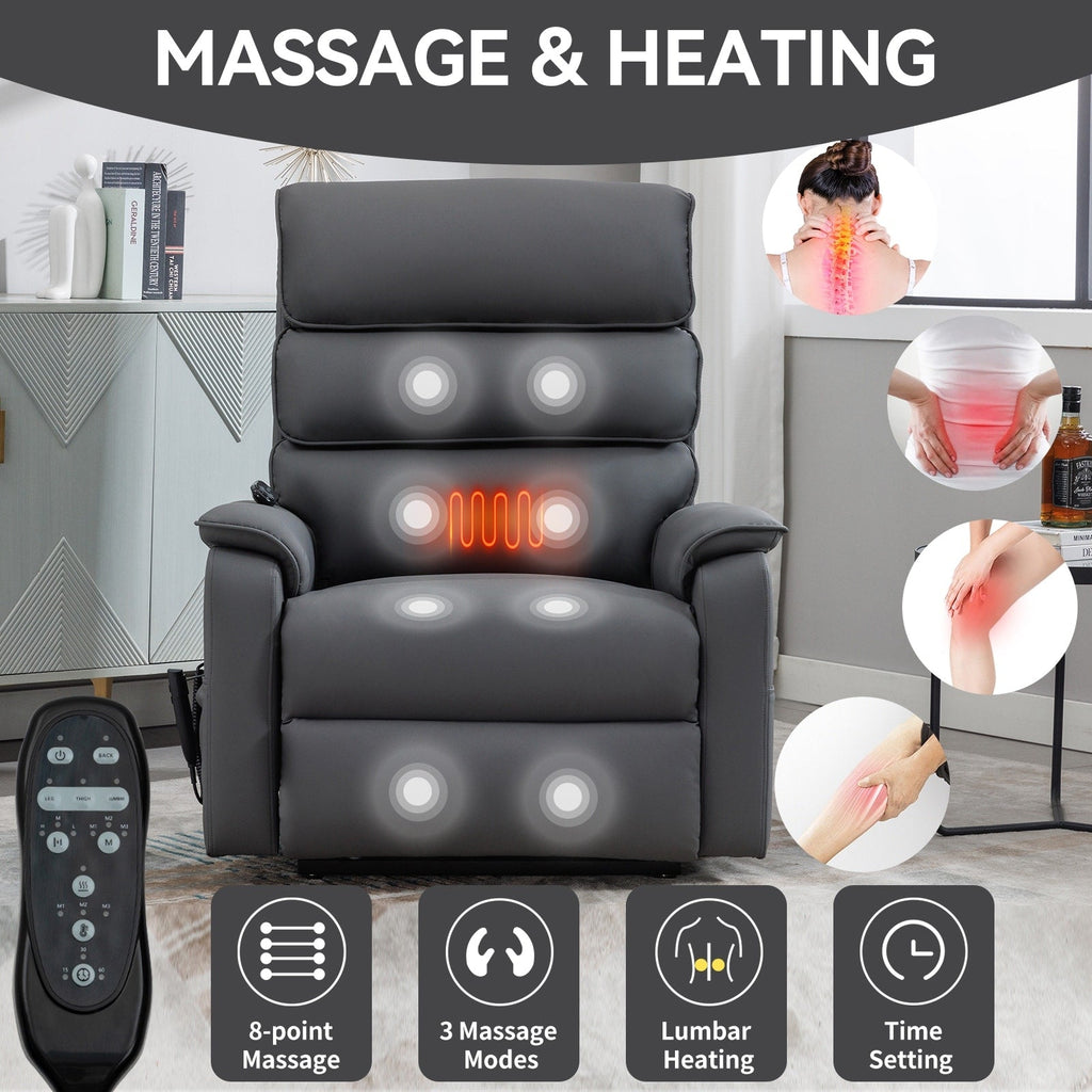 Fauteuil inclinable électrique avec télécommande