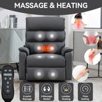 Fauteuil inclinable électrique avec télécommande
