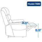 Fauteuil inclinable électrique avec télécommande