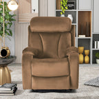 Fauteuil inclinable électrique pour personnes âgées avec télécommande et poche latérale