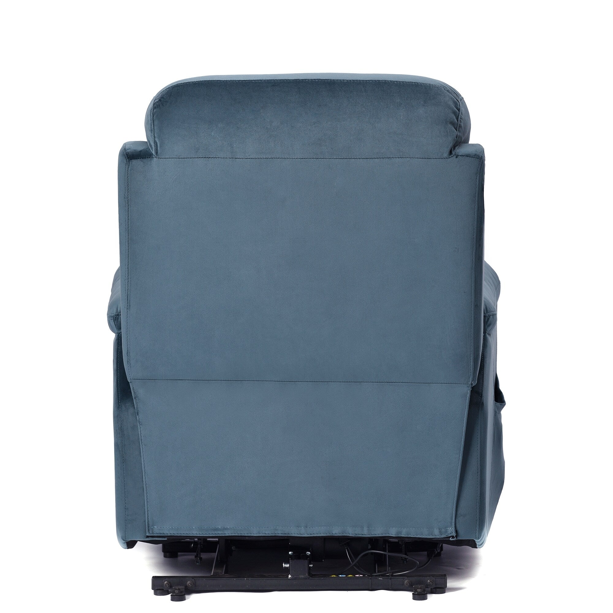 Fauteuil inclinable électrique pour personnes âgées avec télécommande et poche latérale