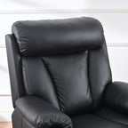 Fauteuil inclinable électrique pour personnes âgées avec télécommande et poche latérale