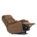 Fauteuil inclinable électrique pour personnes âgées avec télécommande et poche latérale