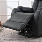 Fauteuil inclinable électrique pour personnes âgées avec télécommande et poche latérale