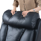 Fauteuil inclinable électrique pour personnes âgées avec télécommande et poche latérale