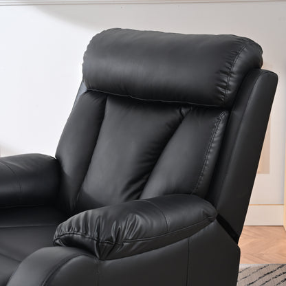 Fauteuil inclinable électrique pour personnes âgées avec télécommande et poche latérale