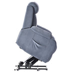 Fauteuil inclinable électrique pour personnes âgées avec télécommande et poche latérale