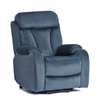 Fauteuil inclinable électrique pour personnes âgées avec télécommande et poche latérale