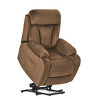 Fauteuil inclinable électrique pour personnes âgées avec télécommande et poche latérale