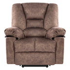 Fauteuil inclinable électrique pour personnes âgées avec massage et chauffage, montage facile, soutien confortable et positions réglables