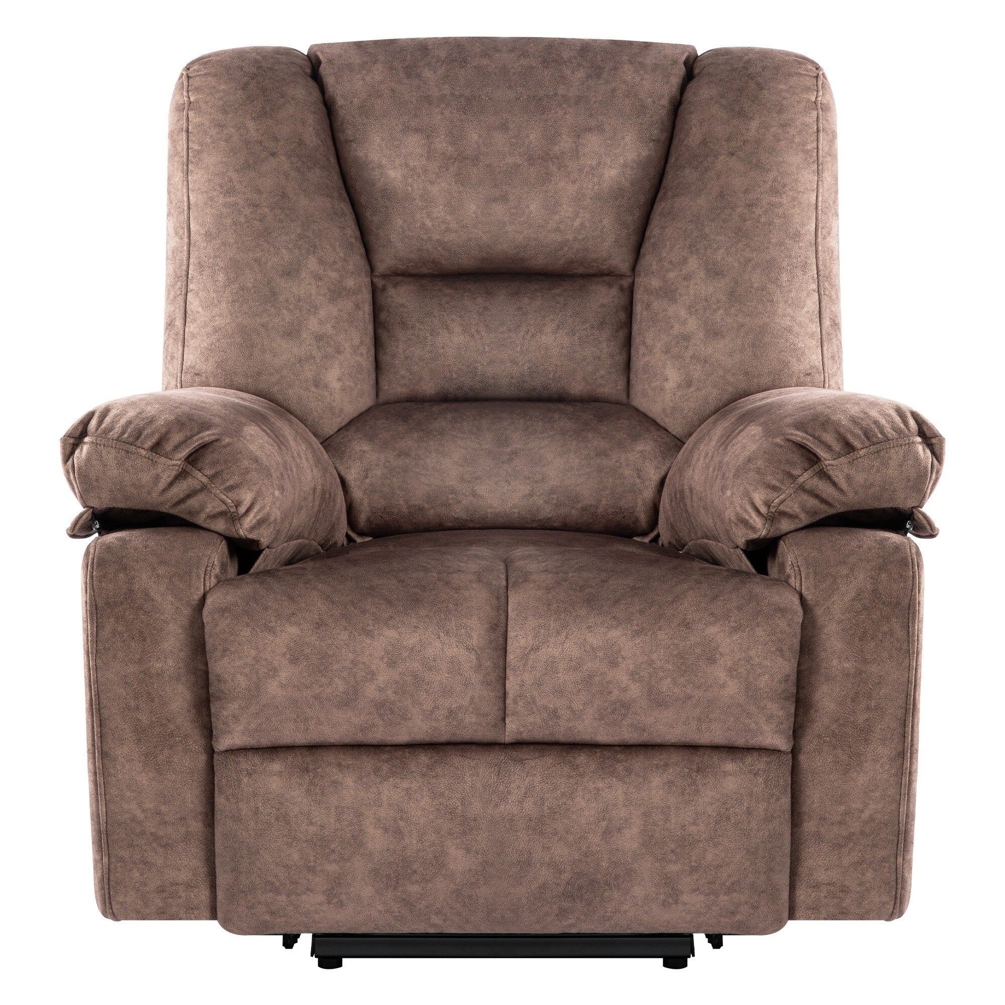 Fauteuil inclinable électrique pour personnes âgées avec massage et chauffage, montage facile, soutien confortable et positions réglables