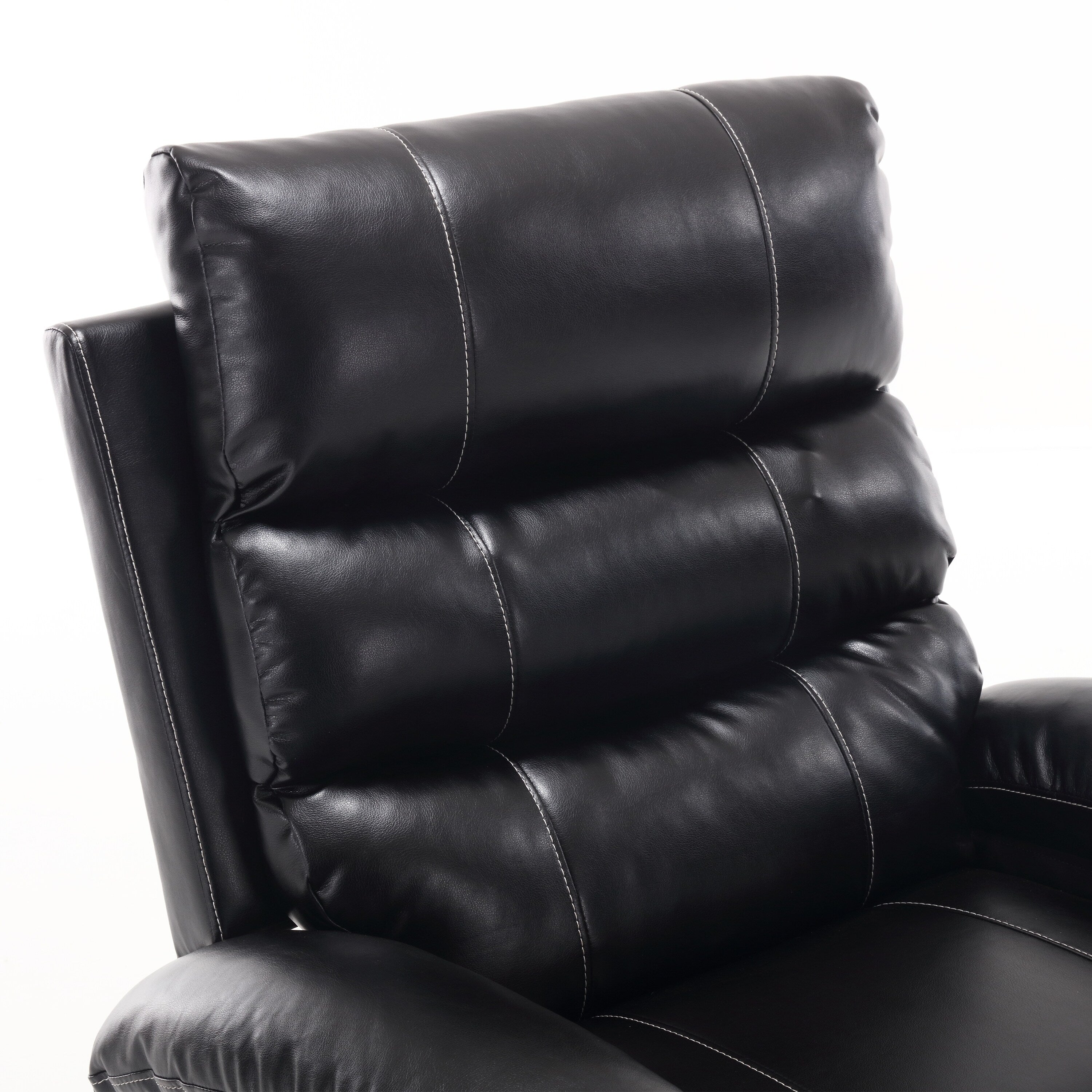 Fauteuil inclinable électrique avec massage par vibrations à 4 directions et chauffage - 5 modes, 2 niveaux d'intensité, 3 réglages de minuterie