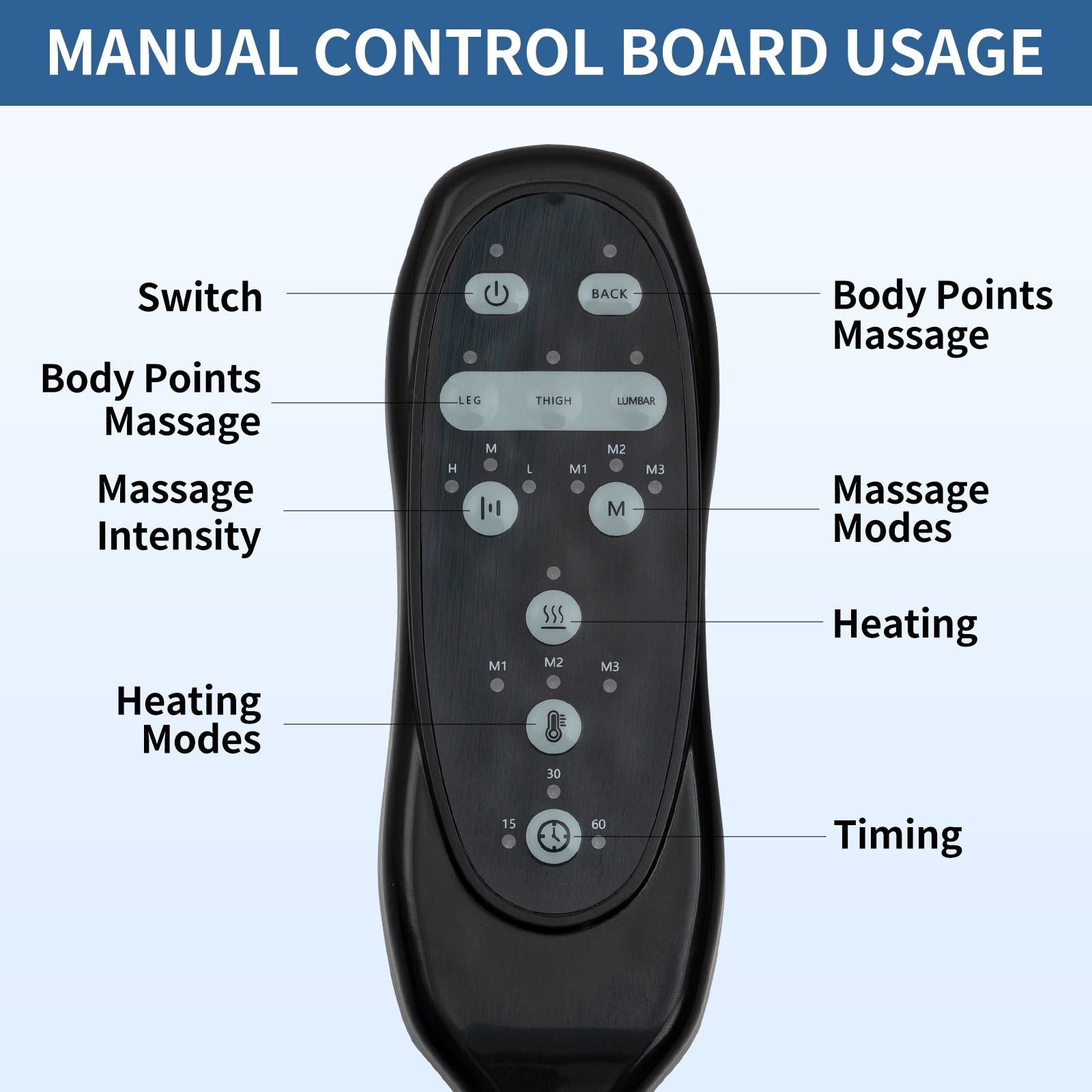 Fauteuil inclinable électrique avec massage en 8 points, chauffage lombaire, double chargement USB et porte-gobelets en acier inoxydable