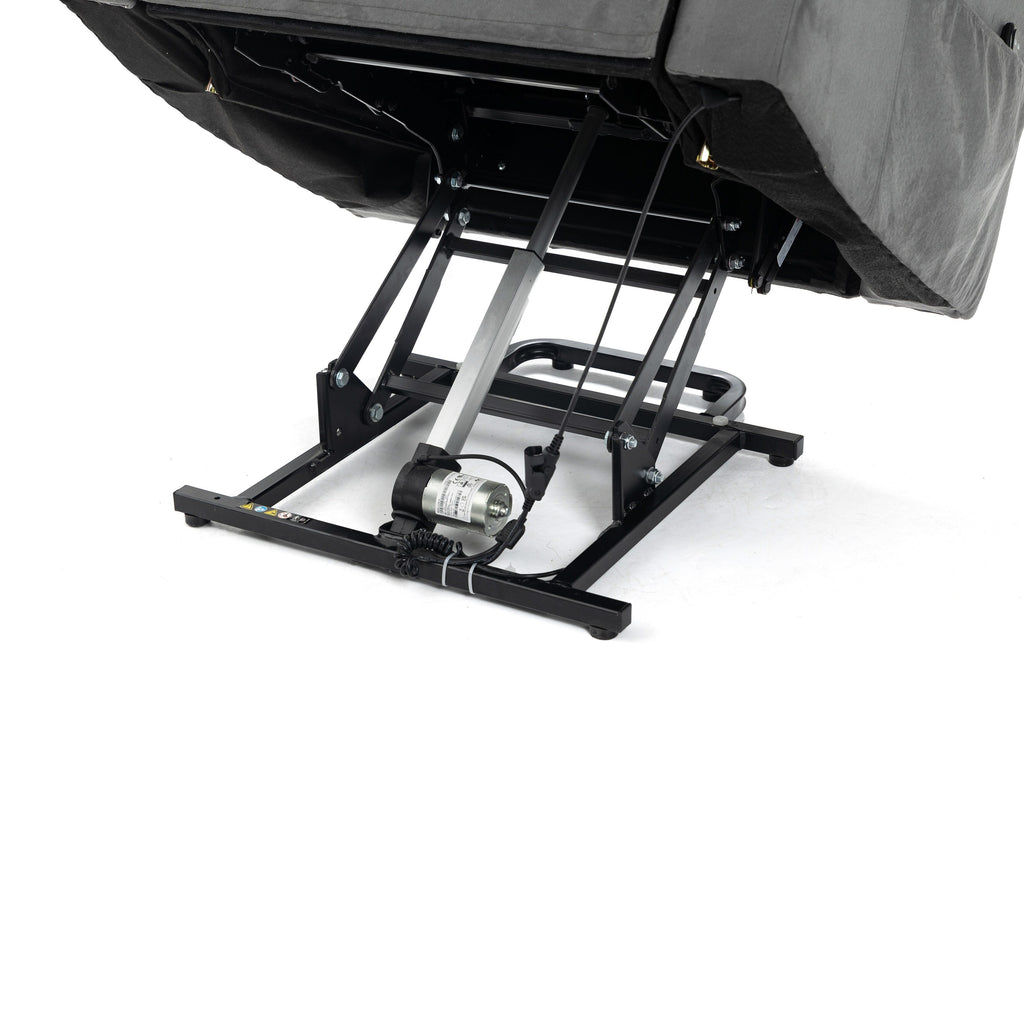 Fauteuil inclinable électrique avec massage, chauffage et ports USB