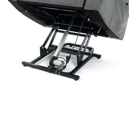 Fauteuil inclinable électrique avec massage, chauffage et ports USB