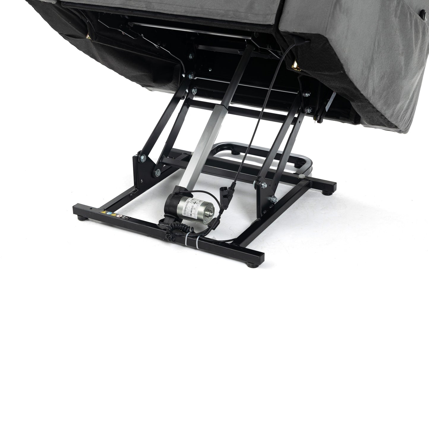 Fauteuil inclinable électrique avec moteur OKIN, massage, chauffage, port USB et porte-gobelets