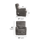 Fauteuil inclinable électrique Homestyles Orville