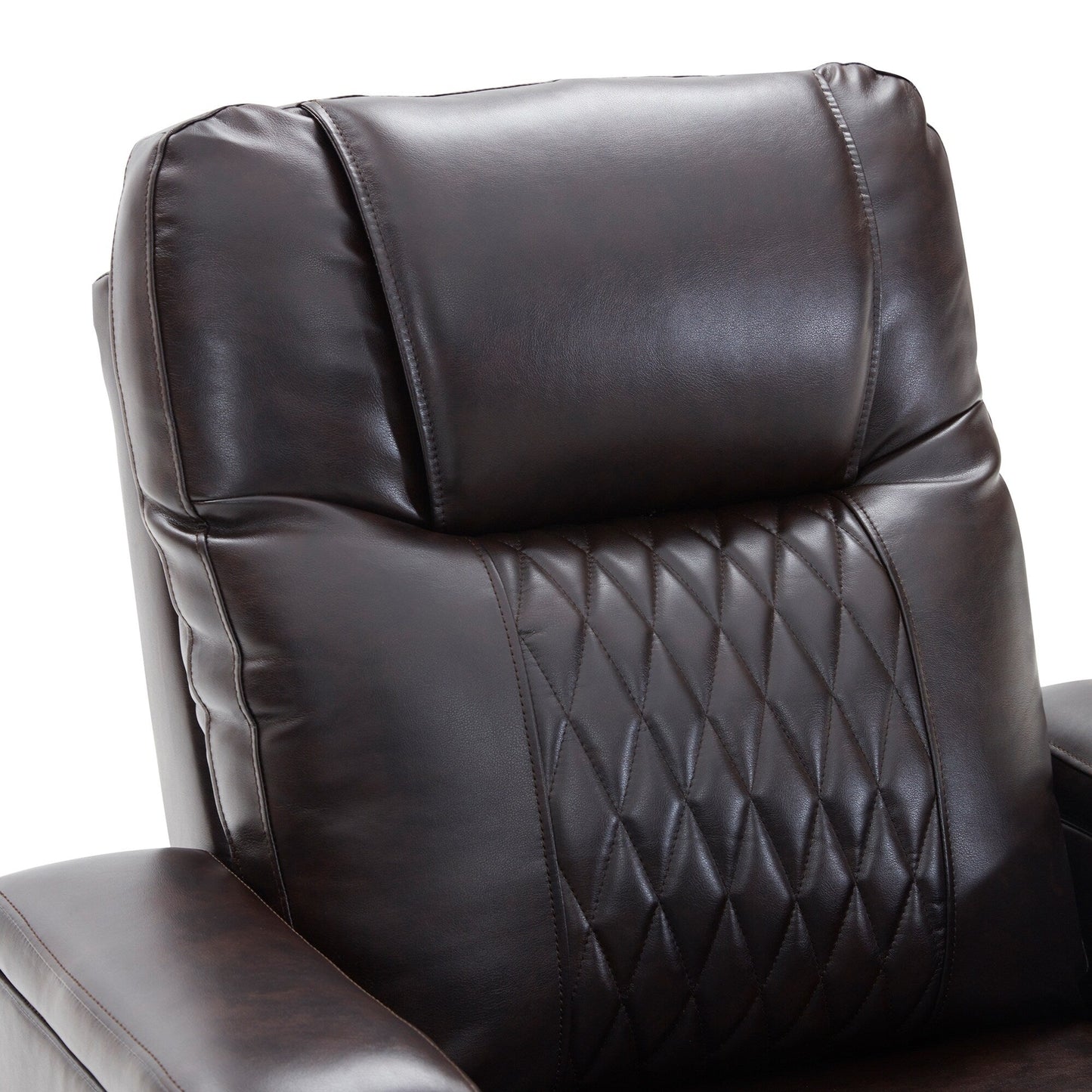 Fauteuil inclinable électrique Nestfair avec 2 porte-gobelets et plateau pivotant à 360°