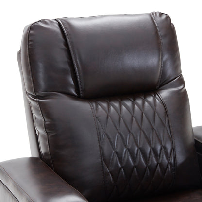 Fauteuil inclinable électrique Nestfair avec 2 porte-gobelets et plateau pivotant à 360°