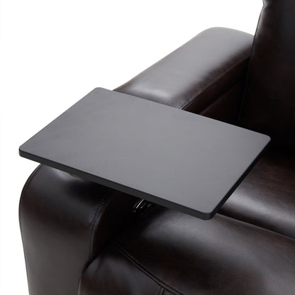 Fauteuil inclinable électrique Nestfair avec 2 porte-gobelets et plateau pivotant à 360°