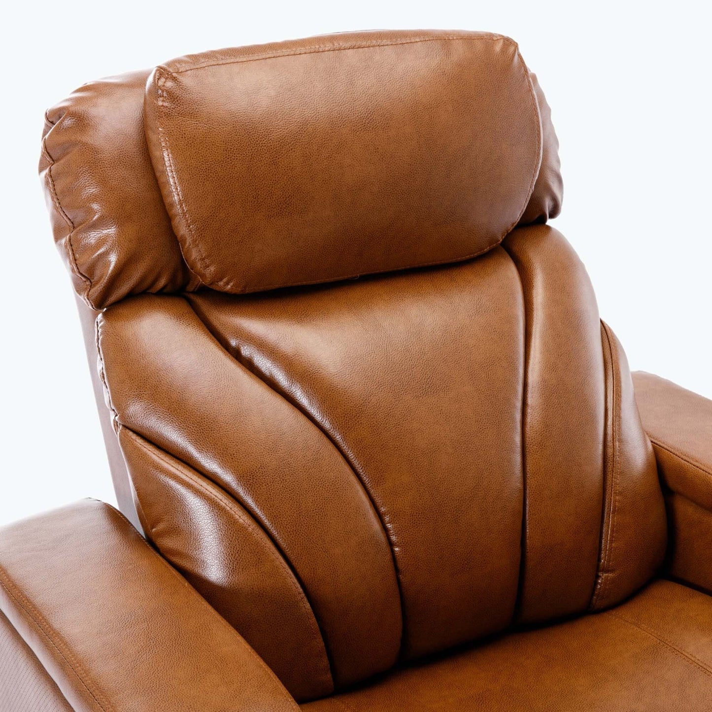 Fauteuil inclinable électrique avec port de chargement USB et rangement dissimulé des accoudoirs, avec porte-gobelet pratique et chaîne stéréo