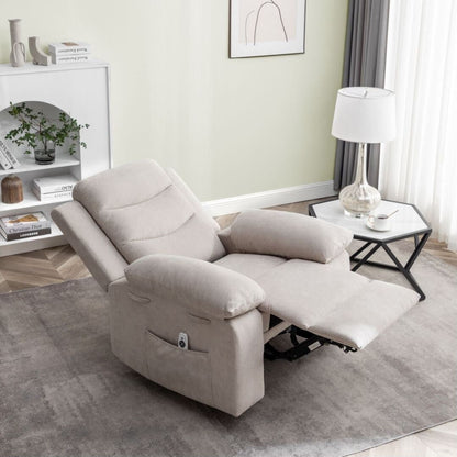 Fauteuil inclinable électrique avec fonction de massage réglable pour le salon