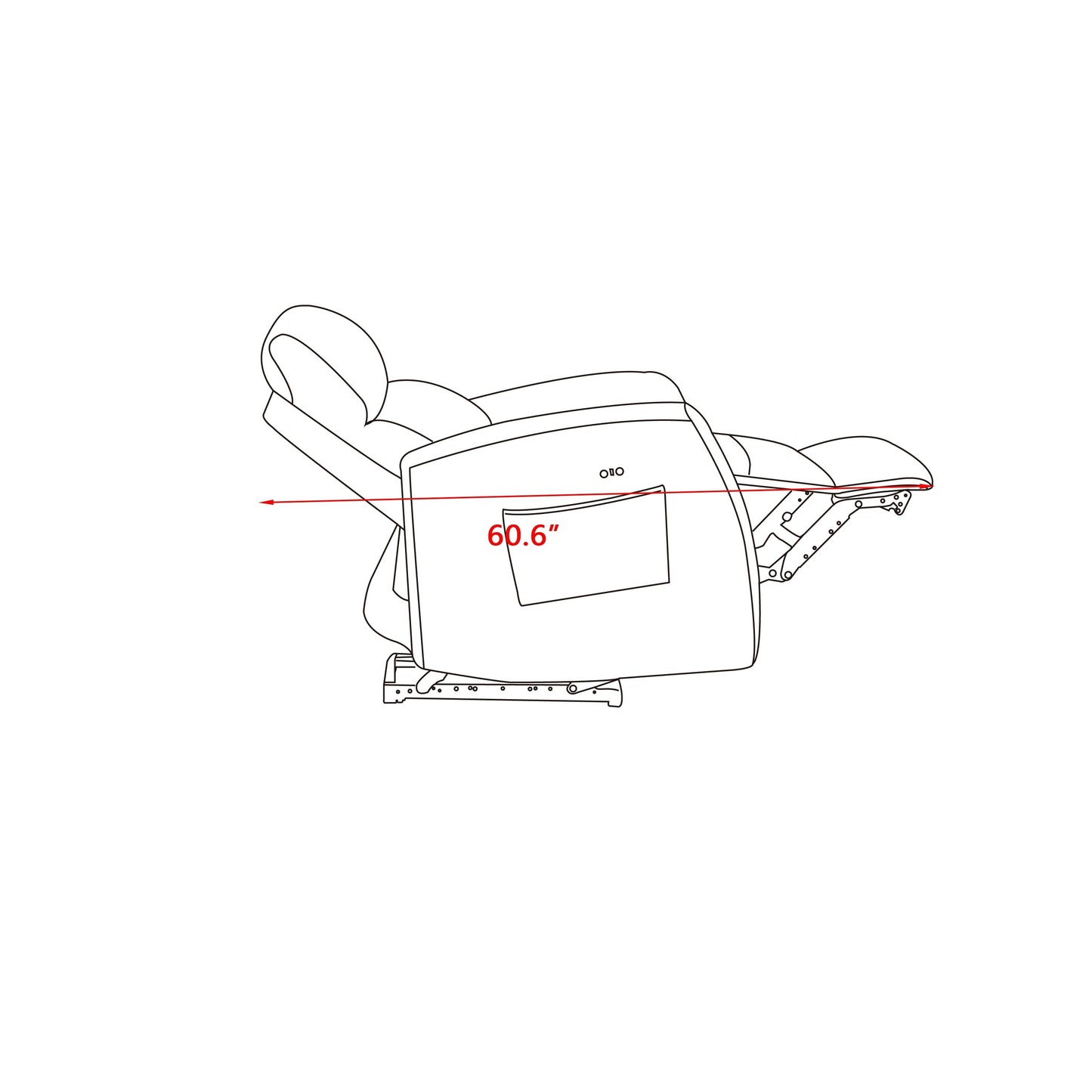 Fauteuil inclinable électrique