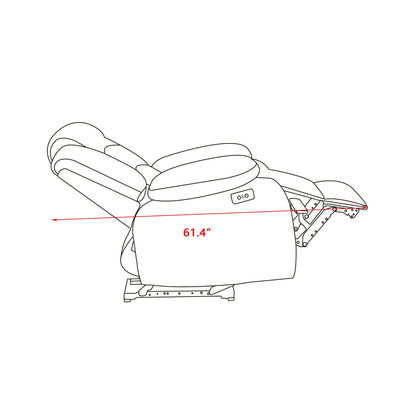 Fauteuil inclinable électrique