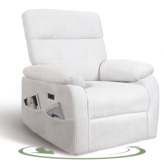 Fauteuil inclinable pivotant et électrique