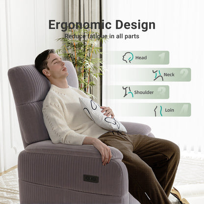 Fauteuil inclinable pivotant et électrique