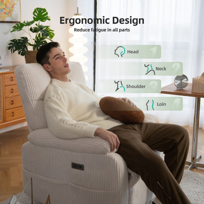 Fauteuil inclinable pivotant et électrique