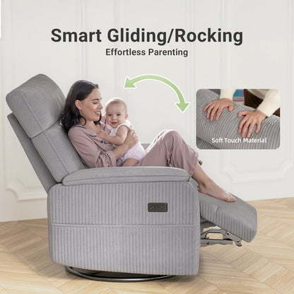 Fauteuil inclinable pivotant et électrique