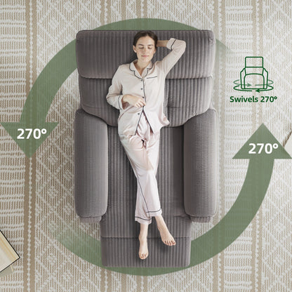 Fauteuil inclinable pivotant et électrique