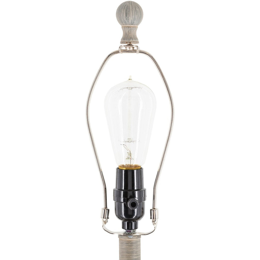 Lampadaire traditionnel Pragya, finition main - 59H x 15L x 15P