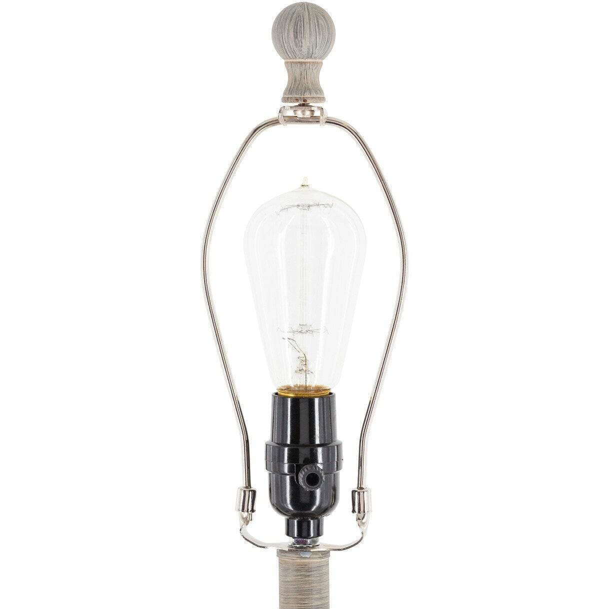 Lampadaire traditionnel Pragya, finition main - 59H x 15L x 15P