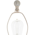 Lampadaire traditionnel Pragya, finition main - 59H x 15L x 15P