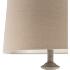 Lampadaire traditionnel Pragya, finition main - 59H x 15L x 15P