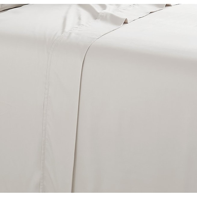 Ensemble de draps de lit 4 pièces de luxe haut de gamme 100 % viscose de bambou, 21 pouces, avec poche extra profonde