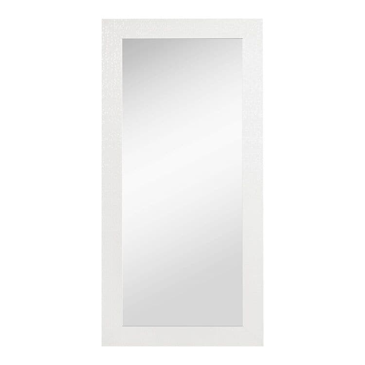 Miroir vertical pleine longueur à motif mosaïque haut de gamme - Miroir d'habillage complet sur pied, incliné ou autoportant