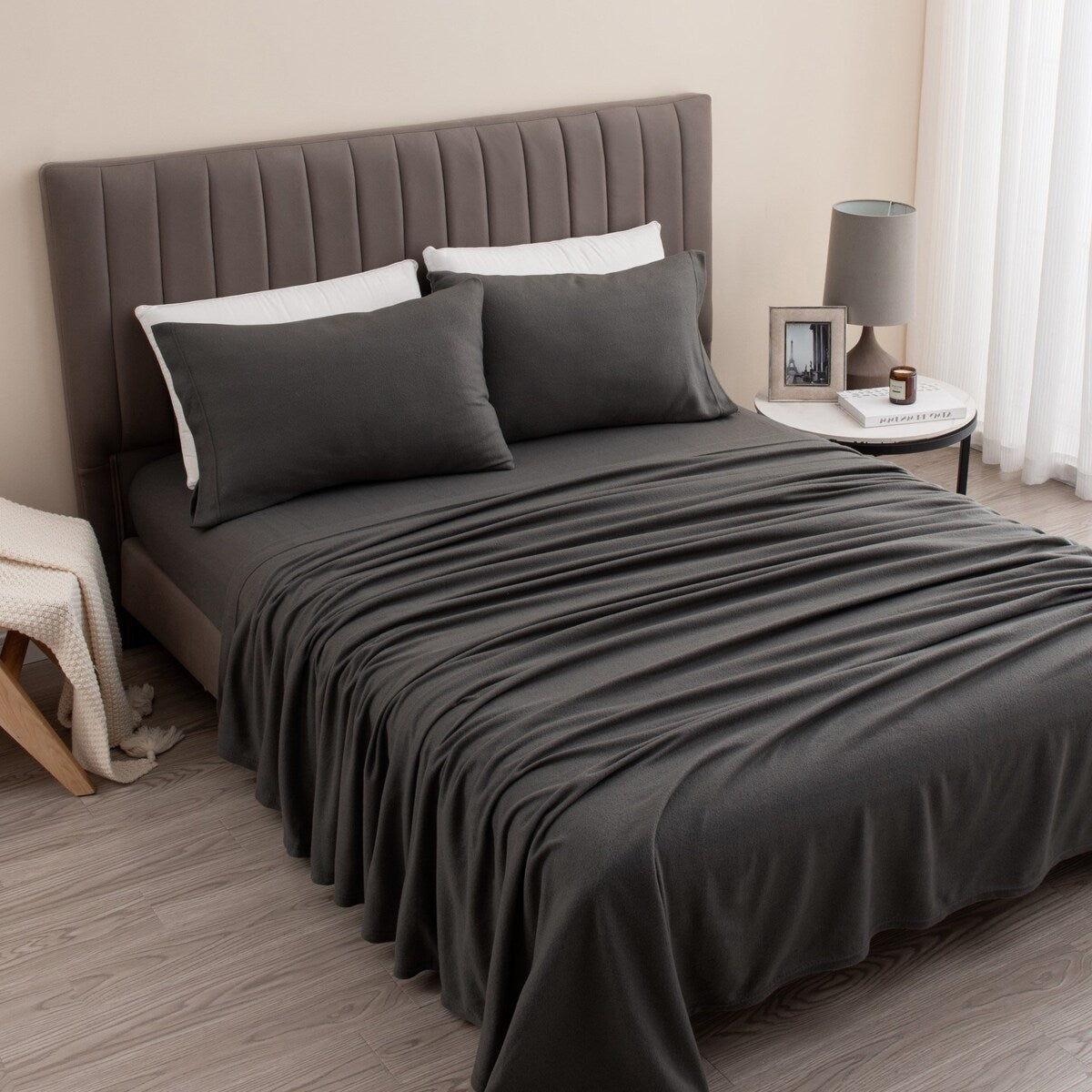 Ensemble de draps en polaire extra doux et moelleux de qualité supérieure