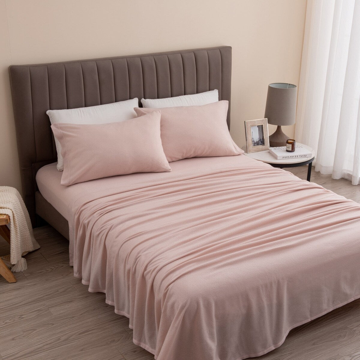 Ensemble de draps en polaire extra doux et moelleux de qualité supérieure