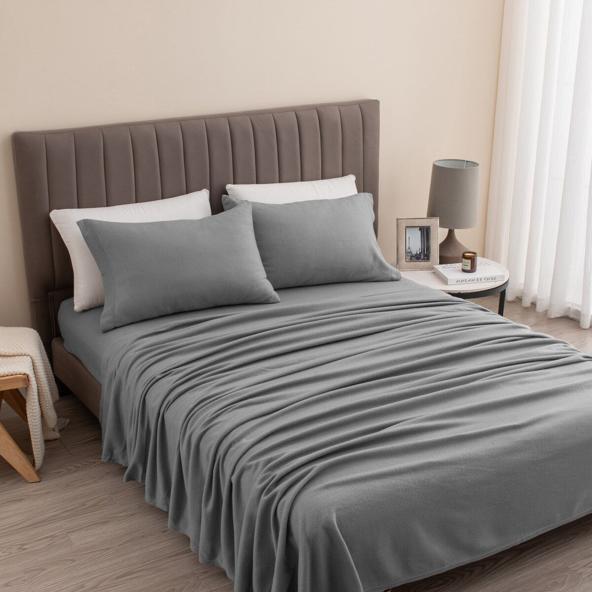 Ensemble de draps en polaire extra doux et moelleux de qualité supérieure