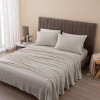 Ensemble de draps en polaire extra doux et moelleux de qualité supérieure