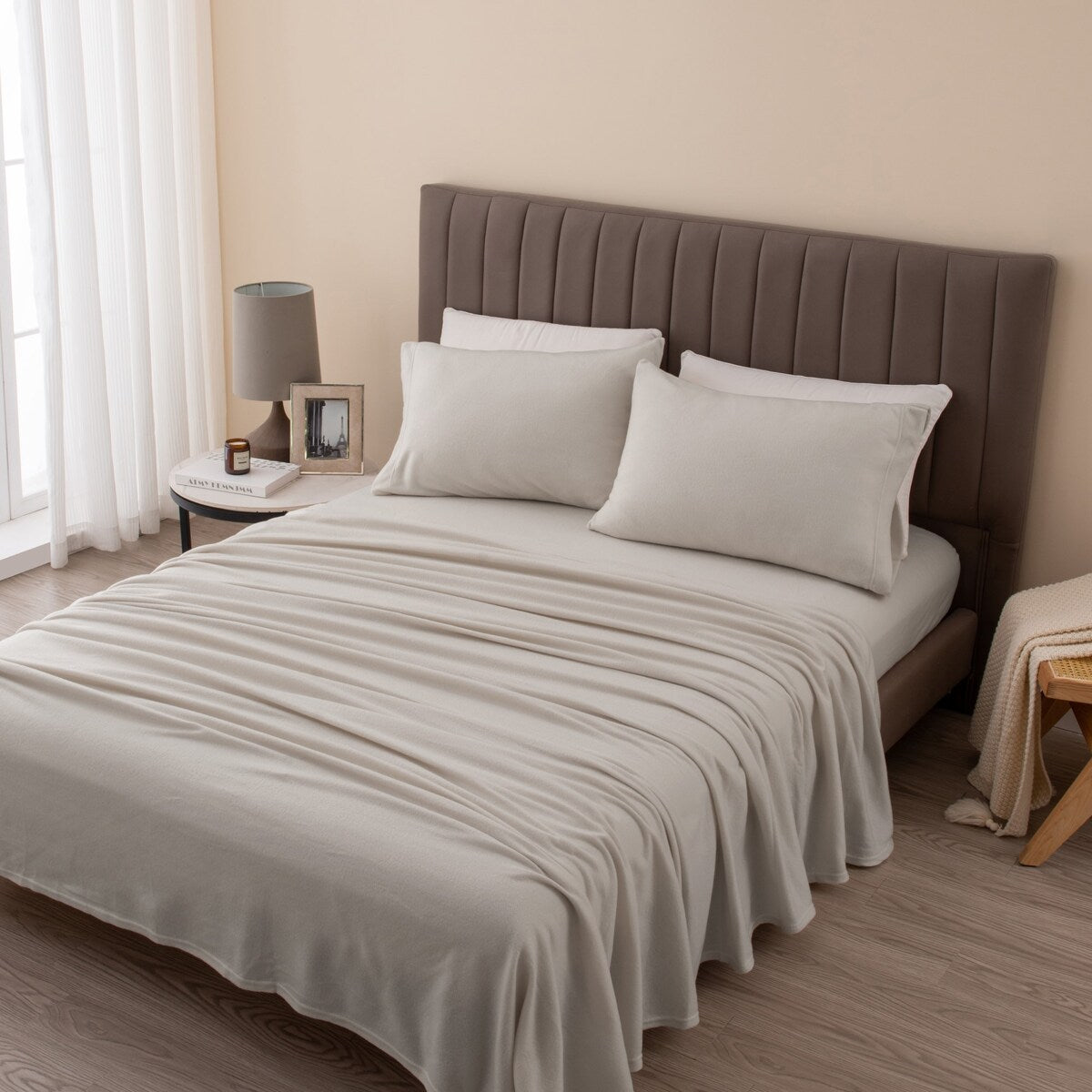 Ensemble de draps en polaire extra doux et moelleux de qualité supérieure