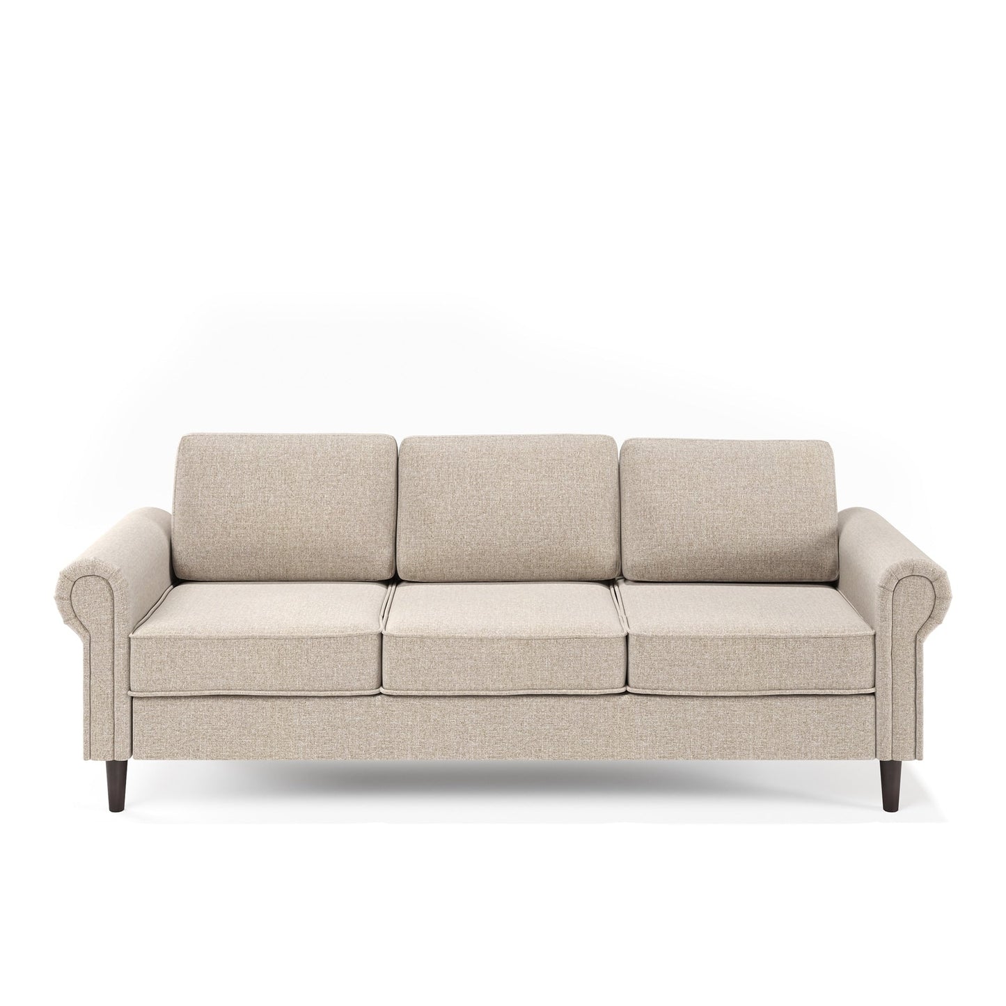 Priage par ZINUS Canapé Madison rembourré beige avoine
