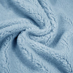 Couverture en flanelle polaire imprimée Sherpa pour enfants, 40 x 50 pouces, motif bateau à voile nautique, base blanche